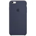 Apple iPhone 6s Silikon Case – Mitternachtsblau, Cover, Apple, iPhone 6s iPhone 6, 11,9 cm (4.7"), Blau - Blau