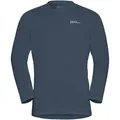 Jack Wolfskin Herren Vonnan Langarmshirt - XXL - midnight sky