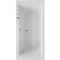 Ottofond Badewanne Rosa 190 cm x 80 cm Weiß