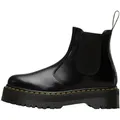 DR. MARTENS 2976 QUAD Polished Smooth Ankleboots (2-tlg) schwarz 38 EU