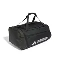 adidas Essentials 3-Stripes Duffel Bag Tasche, Black/White, M