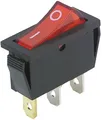 Wippenschalter, beleuchtet, 3-polig, 250V~/15A, EIN/AUS