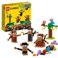 LEGO 11031 Classic Affen Kreativ-Bauset, Bausteinebox zum Bauen von Dschungel-Tier-Figuren, Tier-Spielzeug für Kinder ab 5 Jahren