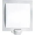 Steinel Außenleuchte L 20 S silber mit Bewegungsmelder 60W E27 Fassung moderne Außenwandleuchte