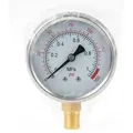 Suinga - Glycerin-manometer Kugel 0-10 Bar 1/4'' Druckmessgerät Sanitär Und Gartenbau