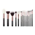 Jessup Essentials Make-up Pinselset 15-teilig Schwarz Professionell