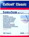 CUTICELL Classic Wundgaze 5x5cm, 50 St