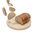 Feuerfest 123 - Brotbackstein Schamotte Rund Ø 31x2 cm, Backstein für Backofen & Gasgrill, Lebensmittelecht für einen unverwechselbaren Genuss, für leckere Brote wie vom Lieblingsbäcker