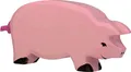 Holztiger Holz Schwein Spielfigur handgefertigt