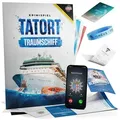 CRIMECASES Spiel Tatort Traumschiff, Mordfall lösen Spiel, Krimispiel für Erwachsene, 1-6 Personen, Escape Spiel für Zuhause