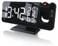 CSL Projektions Wecker digital mit Autodimmer Temperatur und Luftfeuchtigkeitsanzeige