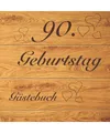 Gästebuch 90. Geburtstag zum ausfüllen / Gästebuch mit Fragen / Geschenk für