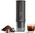 OutIn Nano Tragbare Espressomaschine mit Akku, Camping, Kaffeemaschine, Grau
