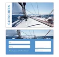 LYSCO Geschenkkarte Geschenkgutscheine Segeln Meer Segeltörn (Segeln-643), Schippern Sport Wind Wellen Segelboot
