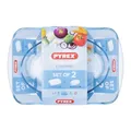 Auflaufformset für den Backofen Pyrex Essentials Borosilikatglas (30 x 21 cm + 40 x 27 cm) (2 pcs)