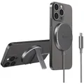 XLayer MagFix Pro Wireless Charging Stand magnetisch 15W Space Grey