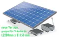 ValkBox3 PV Modul 17° Montage bis 1150m Breite für Flachdach Balkonkraftwerk NEU