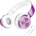 Kopfhörer Kabel Mikrofon Over-Ear Faltbar Teenager Schule 3,5mm