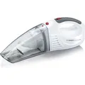Severin Handstaubsauger S-Power Home & Car HV 7144, weiß, 7,4 V / 2,0 Ah Akku, kabellos, beutellos, Laufzeit 18 Min.