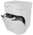 OGO® Kompakte Komposttoilette mit elektrischem Rührwerk, Version 4, weiß