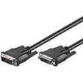 Goobay MMK 100 – 200 24 + 1 DVI-D 2 m 2 m DVI-D DVI-D schwarz Kabel DVI – Kabel DVI (2 m, DVI-D, DVI-D, schwarz, männlich/weiblich)