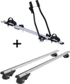 Fahrradträger SAGITTAR + Dachträger VDP004 L kompatibel mit für VW Golf VI Variant (Kombi) AJ 2008-2012