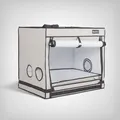 HOMEbox Ambient R80S Growbox 80x60x70 - Anzucht Stecklinge lichtdicht PAR+ Profi