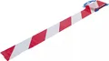 (0,20 EUR/m) Absperrband 80 mm × 50 m – Rot / Weiß Warnband & Markierungsband
