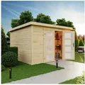 LASITA MAJA Gartenhaus Zambezi 7, BxT: 320x325 cm beige