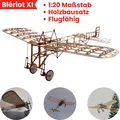 Blériot XI Slow Flyer Modellflugzeug Baukasten Balsa Holz Bausatz Flugzeug Kit