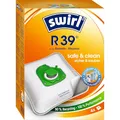 Swirl R 39 EcoPor Staubsaugerbeutel (4 Beutel), reißfeste Staubbeutel für einige Rowenta & Moulinex Staubsauger, 99,9% Filterung von Hausstaub & allergenem Feinstaub