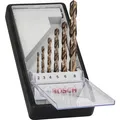 Bosch Professional Zubehör PRO Stainless Steel HSS-Co Spiralbohrer-Set, 6-tlg. (Ø2-8mm) (2607019924)