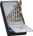 Bosch 6x PRO Stainless Steel HSS-Co Spiralbohrer-Set (für Stahl, Edelstahl, Ø 2,0, 3,0, 4,0, 5,0, 6,0, 8,0 mm, Professional Zubehör Bohrmaschine/Schrauber)