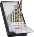 BOSCH Metallbohrer Bosch Metallbohrer-Set Robust Line HSS-Co 6-teilig