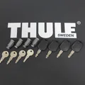 Thule 8x Ersatzschlüssel +Schloß Premium N094 für Dachträger Boxen Fahrradträger