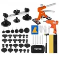 VEVOR 56-teiliger Brücken-Ausbeulen-Abzieher Dellen-Reparaturset, inkl. 20 Abziehlaschen & 6 x Brückenabziehlaschen, Aluminium Ausbeulwerkzeug Entfe