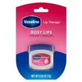 814,29€/kg - 4x Vaseline Lippenpflege / Glas - Rosy Lips - 7 gr.