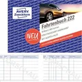 Zweckform Fahrtenbuch 222, A6 quer, für PKW, vom Finanzamt anerkannt, 56 Blatt