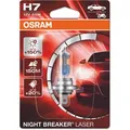 OSRAM Auto-Lampe Night Breaker Laser 64210NL, H7, Halogen, 12V / 55W, Scheinwerferlampe