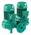 WILO Trockenläufer-Doppelpumpe VeroTwin-DPL 80/120-0,55/4, 400 V, 50 Hz, 10 bar