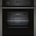 Neff B1ACE2AG3 Backofen 60cm GraphiteGrey 7Heizarten LCD-Display EasyClean SoftClose Versenkknebel