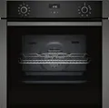 NEFF B1ACE2AG3, N50, Backofen 60 x 60 cm, Made in Germany, LCD-Display, 3D Heißluft, CircoTherm, Soft Close und Soft Opening, Easy Clean, Kindersicherung, Schnellaufheizung, Graphite-Grey