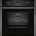 NEFF Einbau-Backofen B1ACE2AG3 N50 | 71 l | 7 Heizarten | CircoTherm | EasyClean |  | Soft Close | Graphite Grey,  (Spektrum:  bis D)