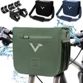 Valkental Front Pack Fahrrad Lenkertasche grün wasserdicht