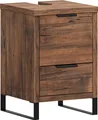 Waschbeckenunterschrank Sydney schmal Pinie dunkel