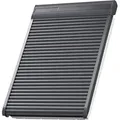 VELUX Außenrollladen inkl. Funk-Wandschalter Elektro-Rollladen SML 102 0000S Aluminium Dunkelgrau
