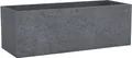 Scheurich Pflanzgefäß C-Cube Long Serie 240 schwarz granit 80 cm
