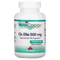Nutricology Ox Bile, ox bile, 500 mg, 100 vegetable capsules