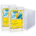 10PCS 35PT Magnetic Card Holder Sammelkarten Hüllen UVSchutz Kunststoff Harte...