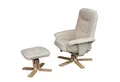 MCW Relaxsessel H56, Um 360° drehbar, Sessel neigbar, Bequeme Polsterung, Praktische Tasche
